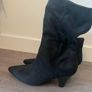 Black Women's Heeled Boots